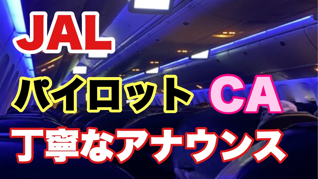 羽田到着アナウンス】JALらしい気配りとCAの“ひとこと”が旅の