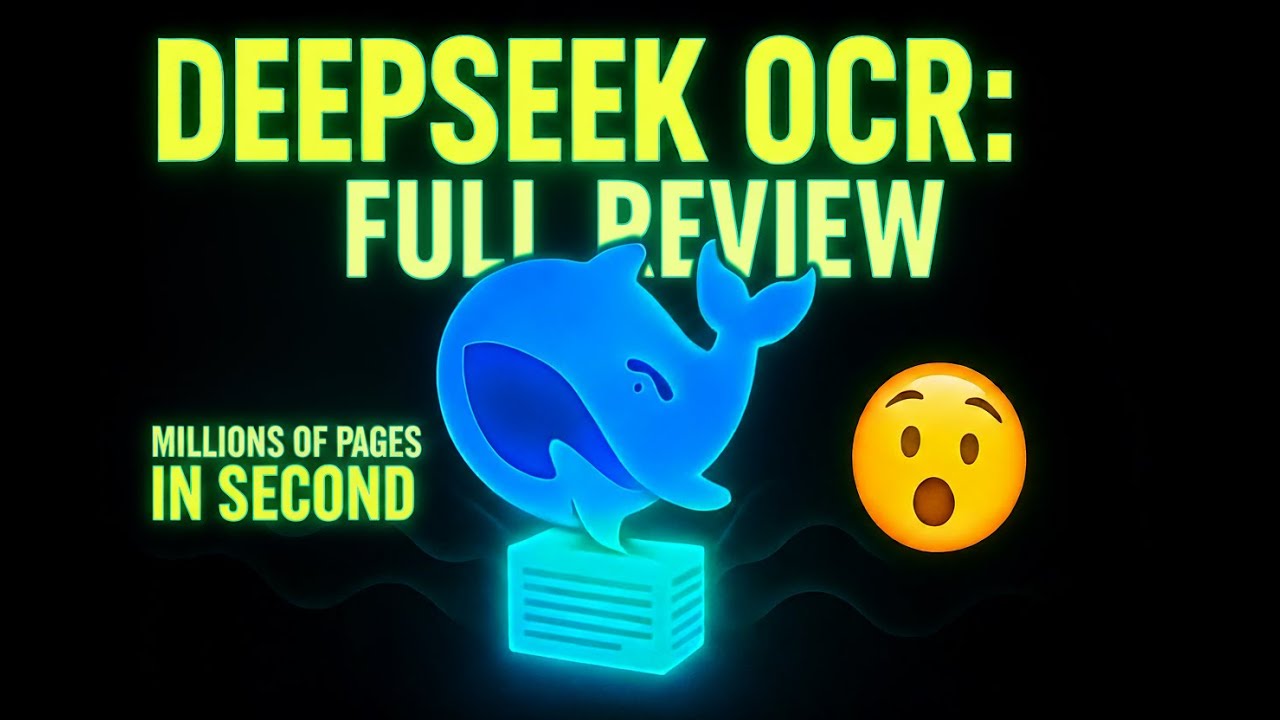 Scan 200,000+ Pages a Day with AI? DeepSeek-OCR Explained!