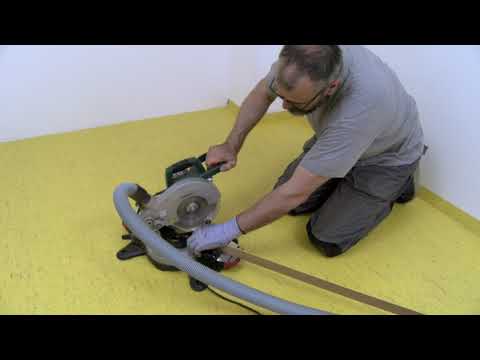 Video: Hvordan installere gulvlister på linoleum med egne hender?