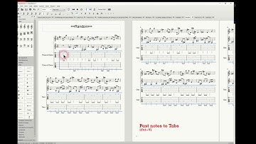 Musescore Dots to Tab