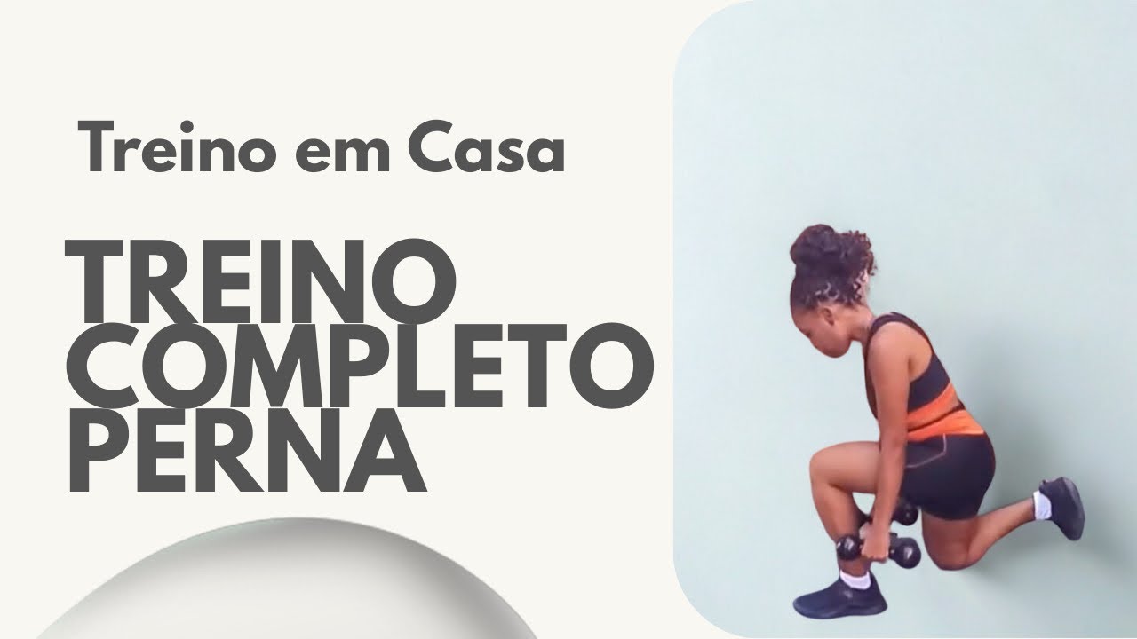 PERNAS TORNEADAS EM CASA | DEFINIÇÃO apenas 2 Halteres 