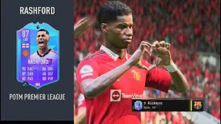 Player Of The Month Rashford! How Well Does He Play in Ultimate Team?