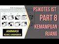 Soal Psikotes Rotasi Kubus Bangun Ruang