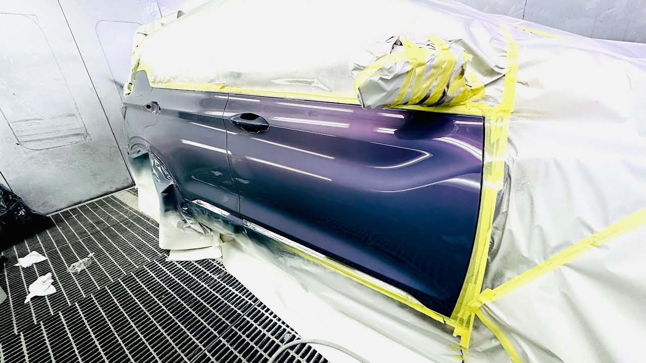 Chinese geely car spray pearl body paint