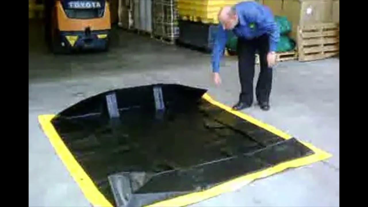 GO Industrial | Erecting a Portable Bund Spill Station Australia