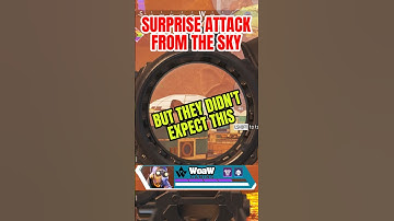 They Tried to Drop on Us, But... *Apex Legends* #apexlegends #apexclips #surpriseskydrop