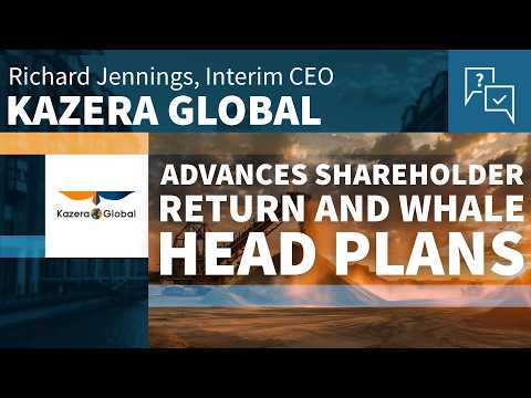 Kazera Global Receives initial US$500,000 settlement payment & plans to return 80% of the net US$10M