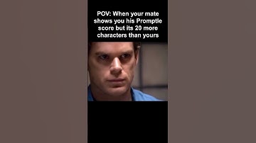 When Your Friend Flexes Their Promptle Score 😭💀  #ai #chatgpt #memes #techhumor #funnyai #badgpt