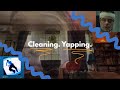Clean with me. Yapping. The Usual.
