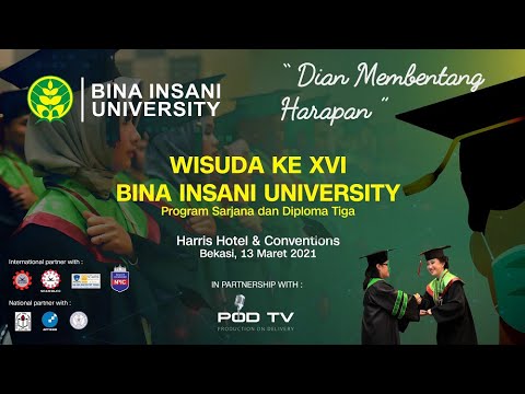 Wisuda Bina Insani University ke-16 