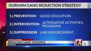 Reducing gang violence in Durham
