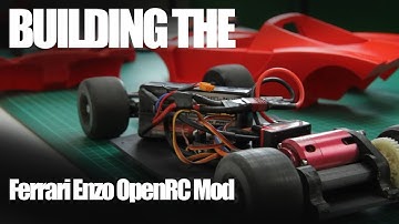 3D Printing The OpenRC Ferrari Enzo RC car
