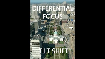 Differential focus - Tilt Shift effect in Photoshop