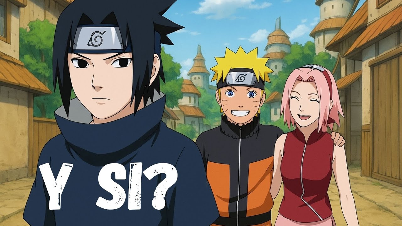 Y SI SASUKE NUNCA HUBIERA ABANDONADO KONOHA?