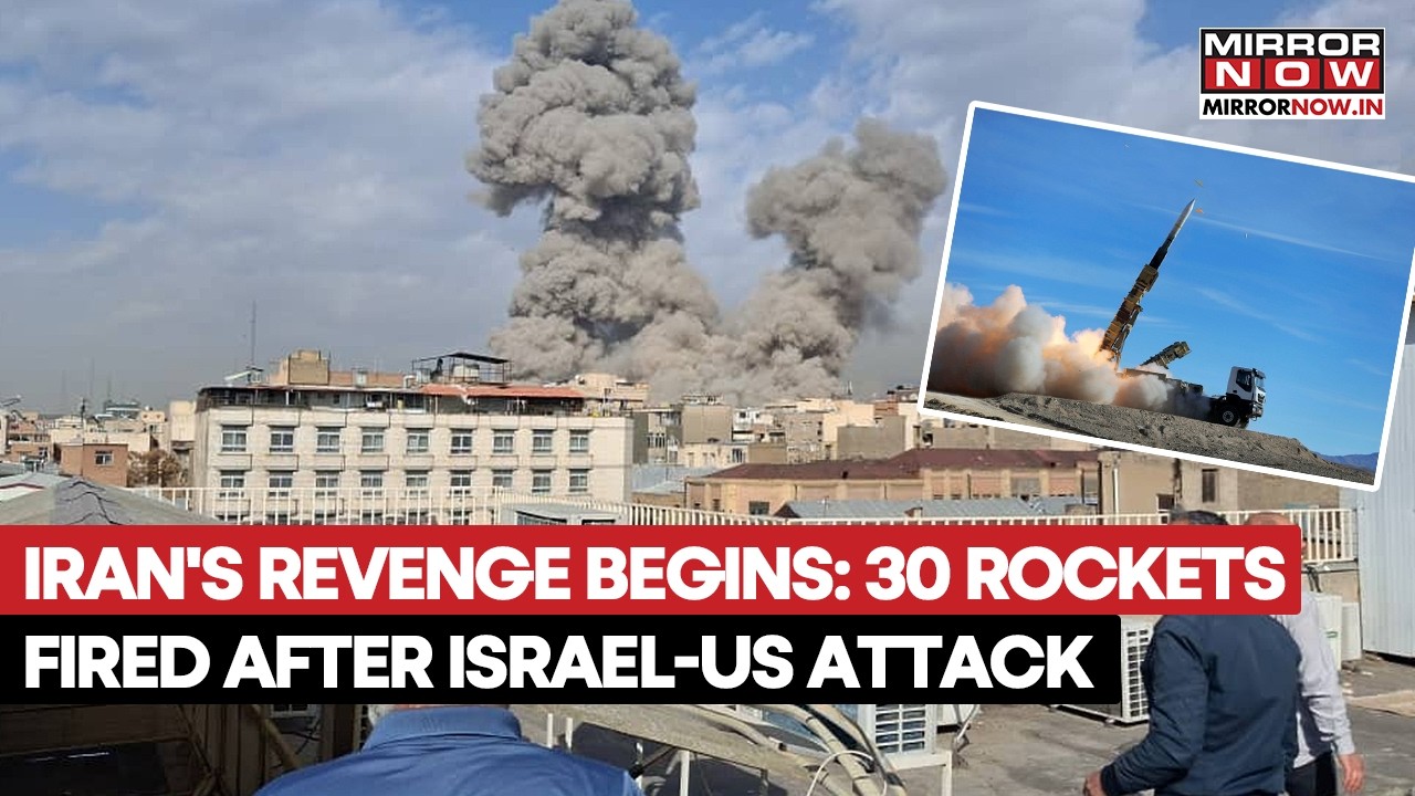 Iran's Revenge Begins? Tehran Fires 30 Rockets After Israel-US Attack | War Starts? Watch