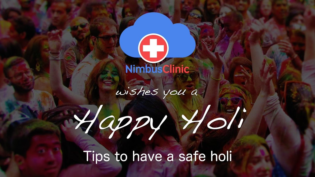 holi safety message
