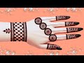 New Beautiful Trick Mehndi Design | Mehandi Ka Design | Simple Henna Design | Eid Special Mehndi 