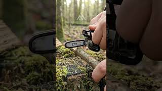ASMR Mini Chainsaw Old still powerful. #tooltip