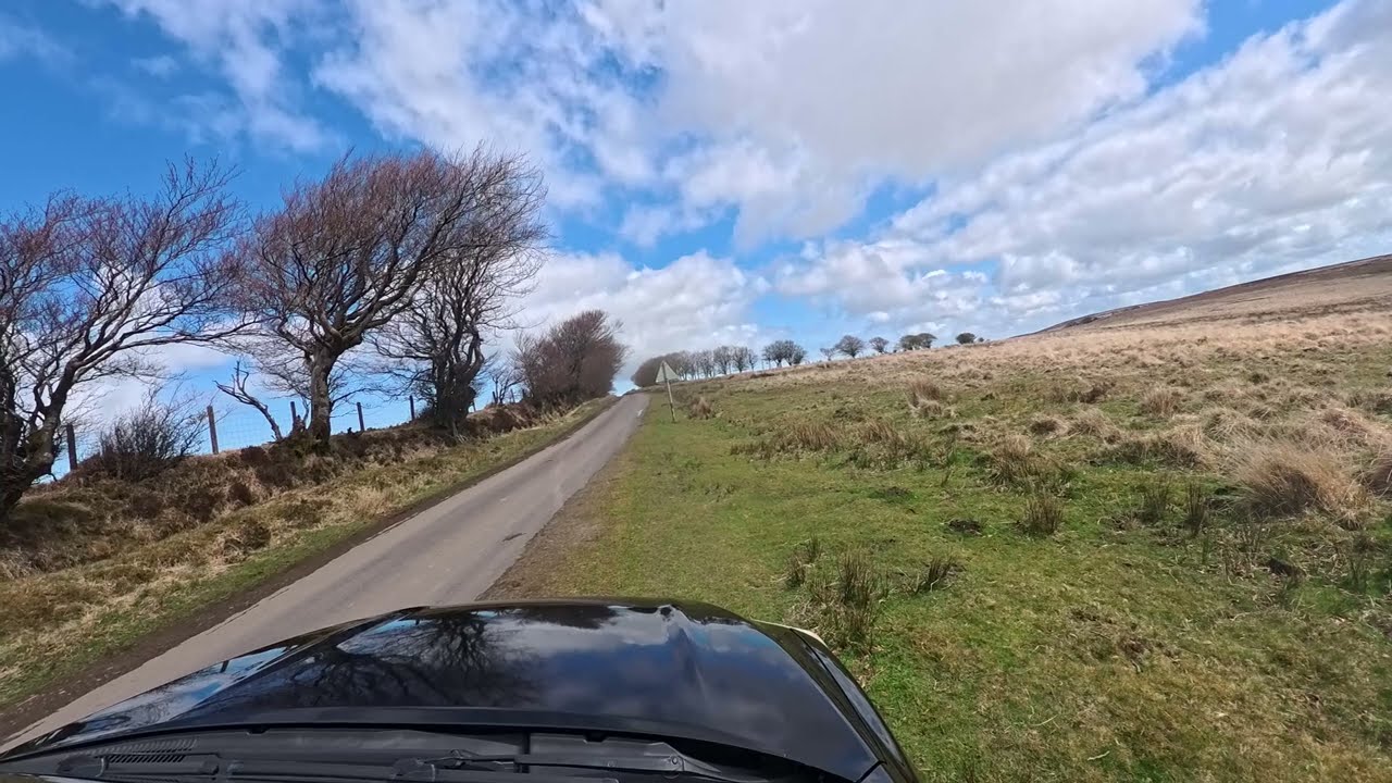Exmoor. Sparrow Lane to Alderman's Barrow via Muddicombe Lane and Wellshead Lane.