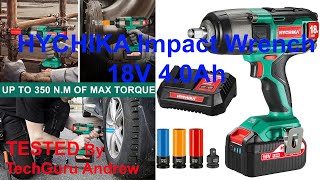 Hychika Cordless Impact Wrench