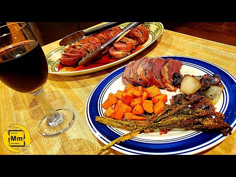 Bacon Wrapped Venison Backstrap | Smoked & Grilled Deer Backstraps | Idaho Lifestyle Vlog
