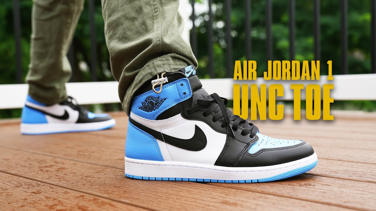 Air Jordan 1 UNC Toe REVIEW & On Feet