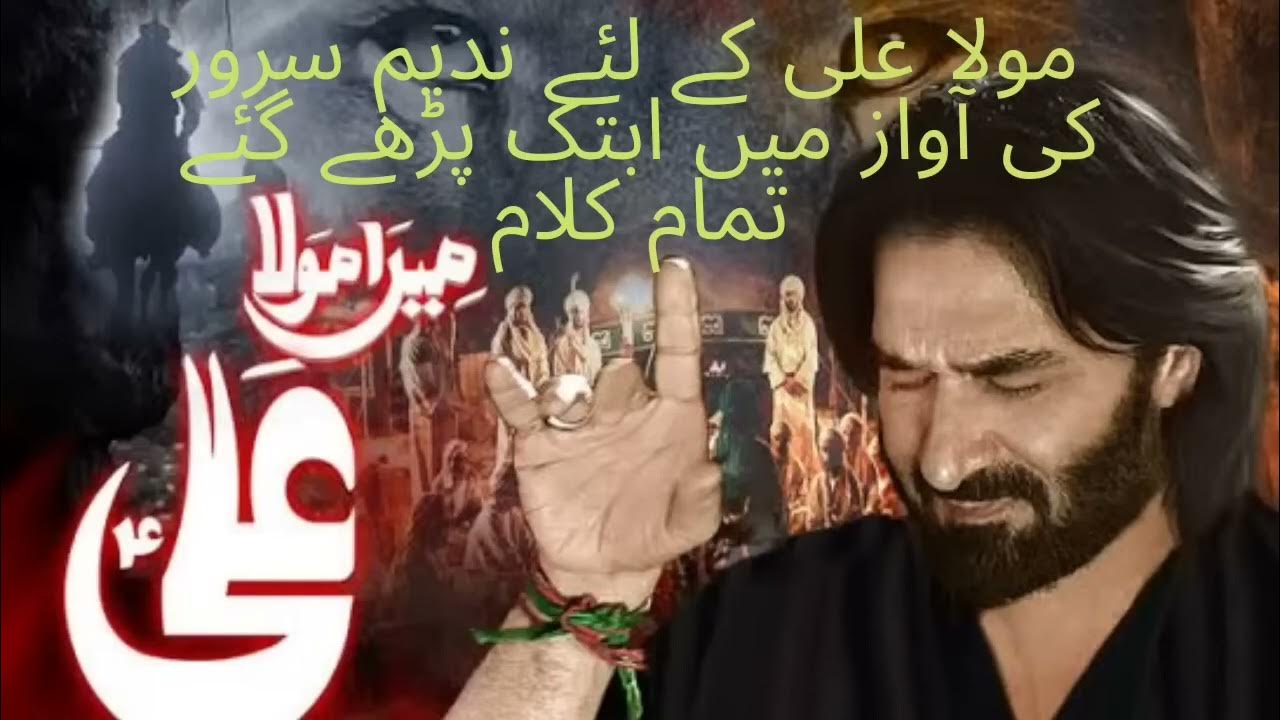 Nadeem Sarwar All Nohay Imam Ali Old Noha New Nohay 2024 whatsapp
