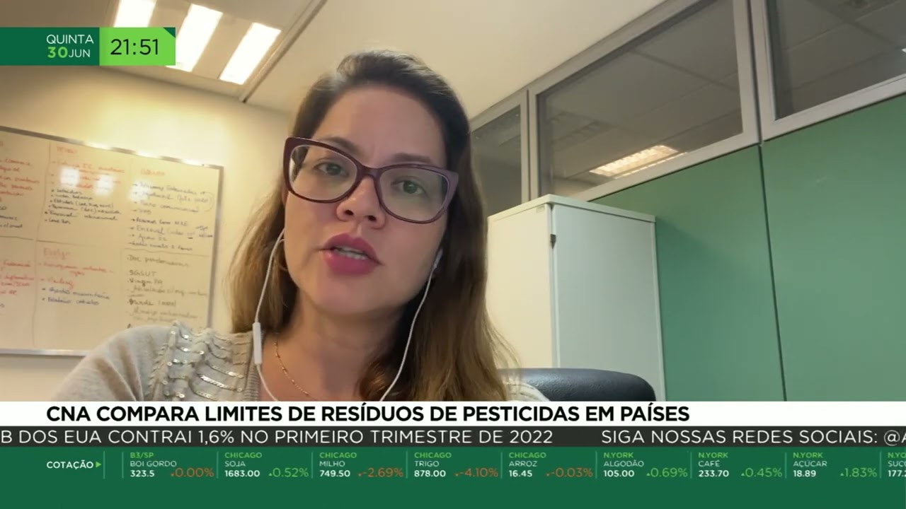 CNA compara limites de resíduos de pesticidas em países