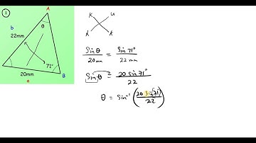 Sine Rule ~ Finding the missing ANGLE | Trigonometry| CXC Maths Distinction
