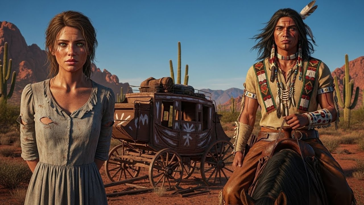 Poslali su je kao mamac strašnom Apašu — ali on ju je prihvatio kao svoju odgovornost.