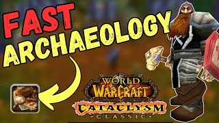 How to Level Archaeology FAST in Cataclysm Classic