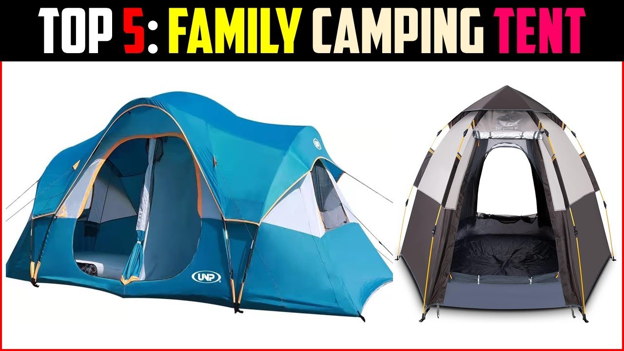 Best Family Camping Tent in 2024- Top 5 Best Person Tent Review - YouTube