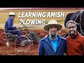 How to Plow Like The Amish With a Horse Drawn Plow-