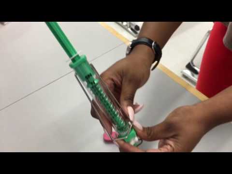 Using a spring scale