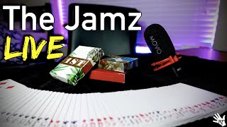 Thumbnail for Invisible Palm Aces TUTORIAL, Face-Up Tent VANISH, CREATIVE Session + MORE! | The Jamz *Live* EP.20