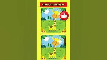 Find 3 differences! #shorts #viral