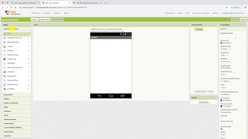 App Inventor 2: Repaso a la Interfaz de Diseño