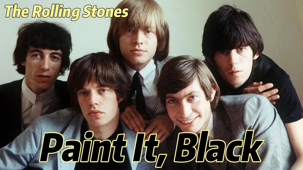 Lirik Lagu Paint It, Black THE ROLLING STONES Song With Lyrics