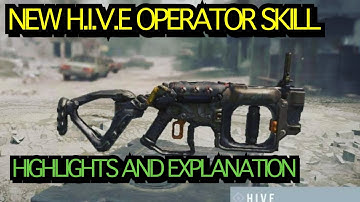 CALL OF DUTY MOBILE | H.I.V.E OPERATOR SKILL HIGHLIGHTS AND EXPLANATION