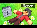 Someone KILLED AARON in Minecraft!