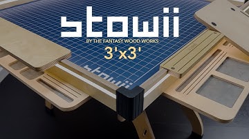Stowii 3x3 Foldaway Gaming Table