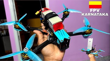 How to make fpv drone at home | In ಕನ್ನಡ Kannada.#fpv #fpvdrone #drone #amazoneprime #dji #djidrone