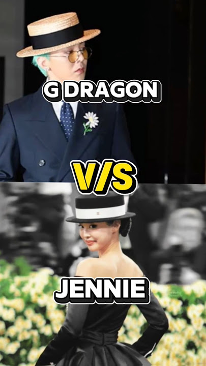 JENNIE vs G DRAGON (no hate) #blackpink #jennie #bigbang #gdragon #blinkblackpink #kpopedit