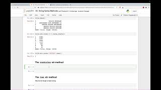04 More String only Methods