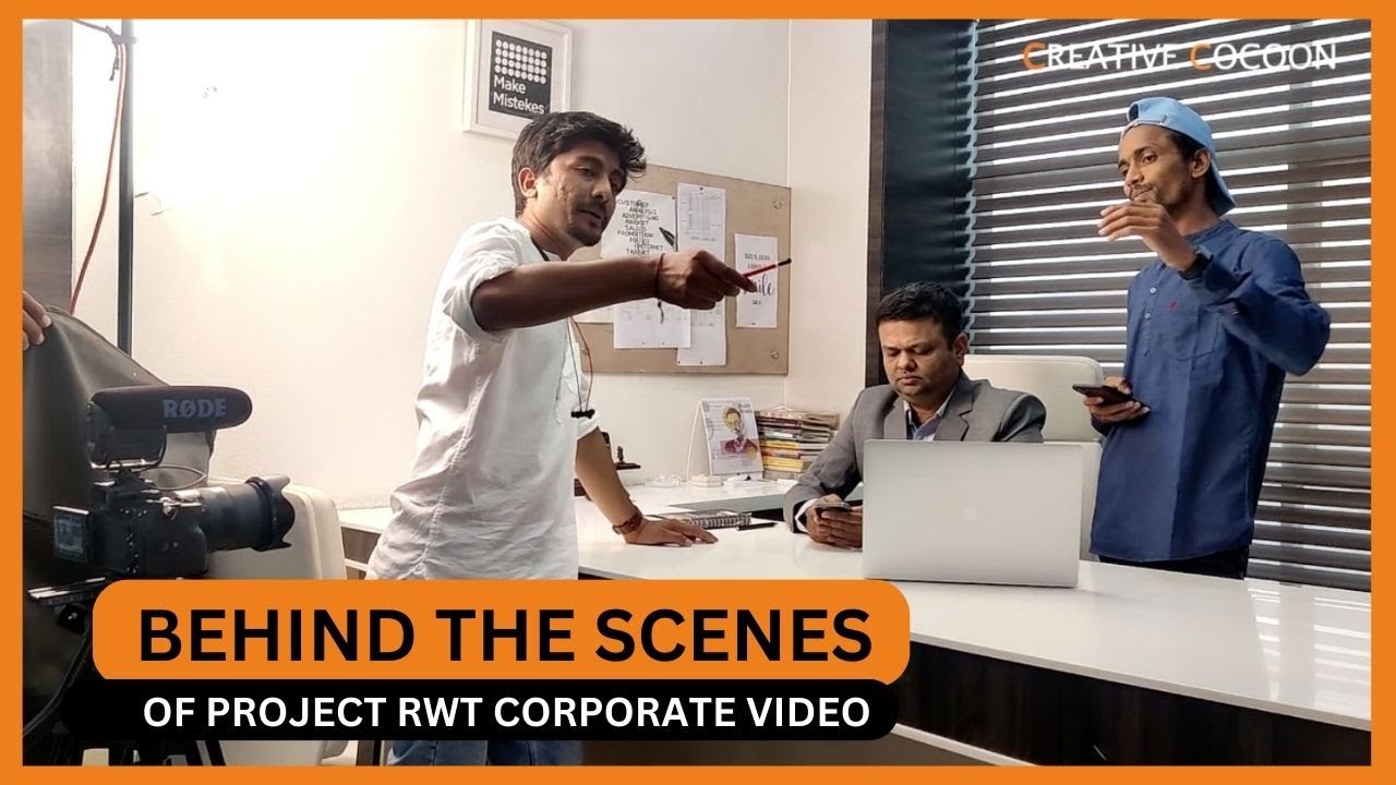 Behind The Scene of RWT Private Limited Corporate Video By Creative Cocoon