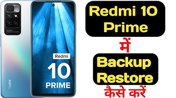 How to backup and restore data in Redmi 10 Prime || Redmi 10 Prime data backup and restore ||