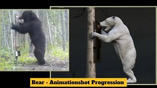 Realistic Grizzly Bear 3d Animation | @cgislandFx
