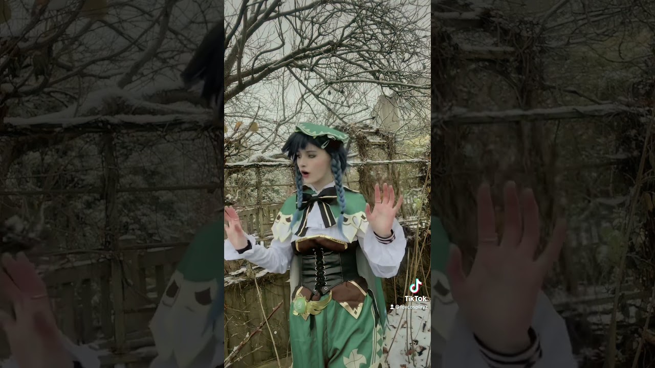 introducing my #venti #cosplay :D #youtubeshorts #genshin #genshinimpact