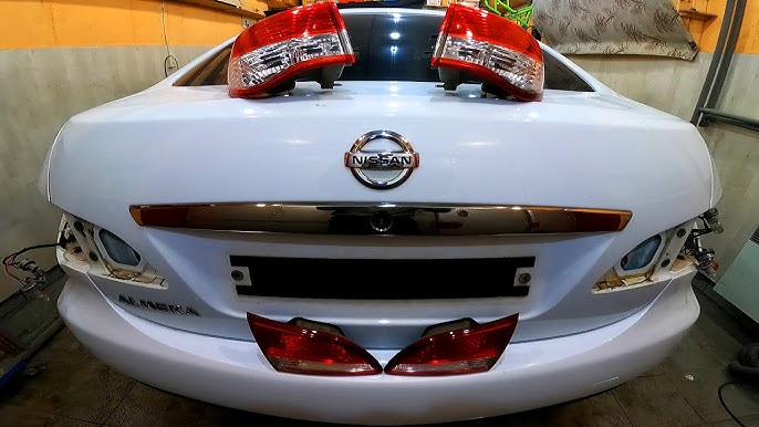 Как снять бампер альмера g15 Гудок с компрессором и несколько мелочей. Nissan Almera Classic (B10), 1,6 л,