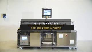 Masterprint Offline Printcheck - Homorú Felszínre Nyomtat Ellenőrzi A Feliratot
